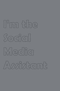 I'm the Social Media Assistant