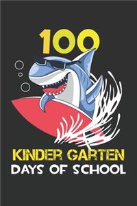 KinderGarten Shark Teacher Boys Girls100th Days Of School