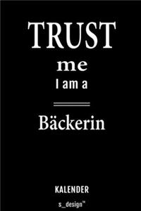 Kalender für Bäcker / Bäckerin