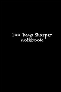 100 Days Sharper notebook
