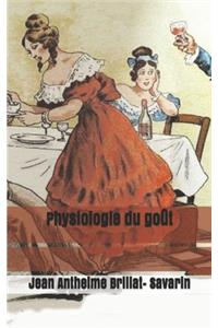 Physiologie du goût