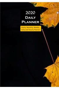 2020 Daily planner Black