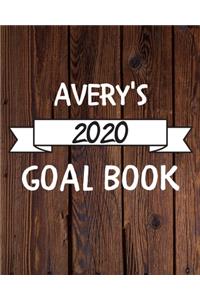 Avery's 2020 Goal Book