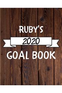 Ruby's 2020 Goal Book