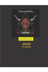 Taurus Planner 2020 Zodiacs
