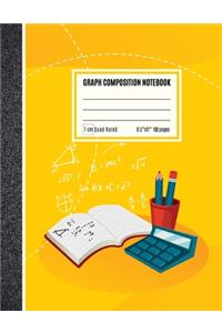 Graph Composition Notebook 1 cm