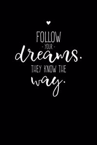 Follow Your Dreams They Know the Way