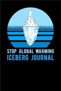 Stop Global Warming Iceberg Journal