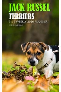 Jack Russel Terriers 5 x 8 Weekly 2020 Planner