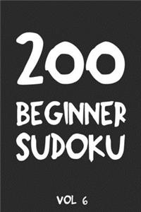 200 Beginner Sudoku Vol 6