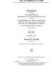 Cell Tax Fairness Act of 2008