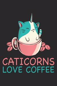 Caticorns Love Coffee