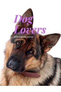 Dog Lovers 2020 Calendar Journal
