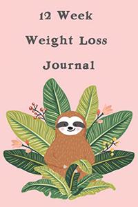 12 Week Weight Loss Journal