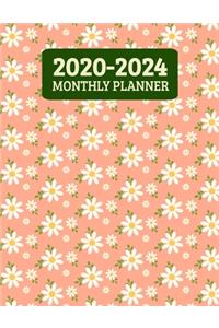 2020-2024 Monthly Planner