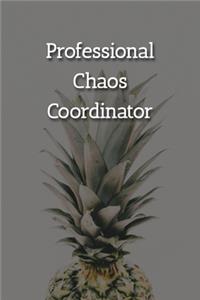 Professional Chaos Coordinator Notebook