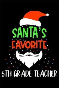 Santa's Favorite 5th Grade Teacher