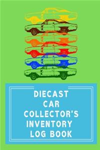 Diecast Car Collector's Inventory Log Book