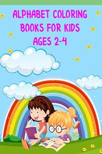 Alphabet Coloring Books For Kids Ages 2-4