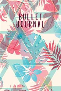 Bullet Journal: Awesome Designer Bullet Journal - 120-Page 1/4 Inch Dot Grid Trendy Pattern Notebook - 6 X 9 Perfect Bound Paperback