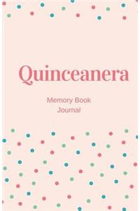 Quinceanera Memory Book Journal