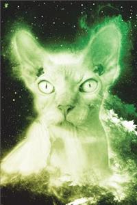 Sphynx Cat In Space Notebook (Vol 6)