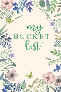 My Bucket List