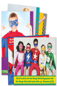 Vacation Bible School (Vbs) Hero Hotline Decorating Poster Pack