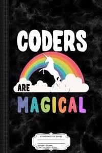 Coders Are Magical Composition Notebook