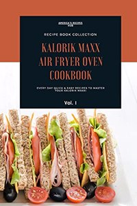 Kalorik MAXX Air Fryer Oven Cookbooks Collection