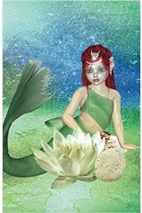Mermaid Journal Notebook, Unruled & Unlined Paper