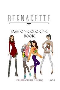 BERNADETTE Fashion Coloring Book Vol.11