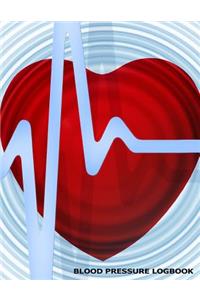 Blood Pressure Logbook - Large Print
