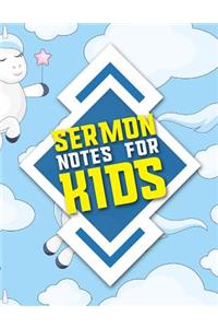 Sermon Notes for Kids