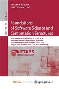 Foundations of Software Science and Computation Structures