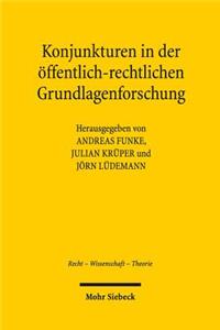 Konjunkturen in Der Offentlich-Rechtlichen Grundlagenforschung