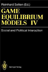 Game Equilibrium Models IV