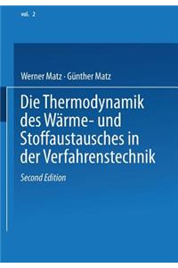 Thermodynamik Des Wärme- Und Stoffaustausches in Der Verfahrenstechnik