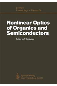 Nonlinear Optics of Organics and Semiconductors