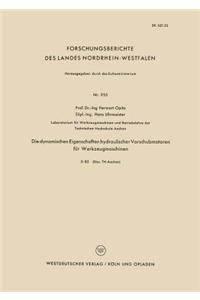 Die dynamischen Eigenschaften hydraulischer Vorschubmotoren für Werkzeugmaschinen