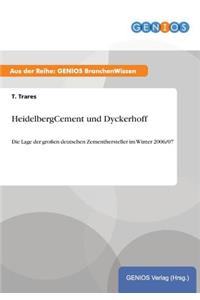 HeidelbergCement und Dyckerhoff