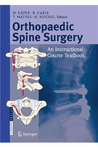 Orthopaedic Spine Surgery