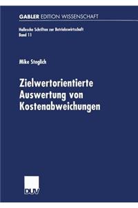 Zielwertorientierte Auswertung Von Kostenabweichungen