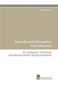 Beta-Arrestin/Rezeptor-Interaktionen