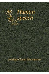 Human Speech