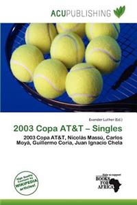 2003 Copa AT&T - Singles