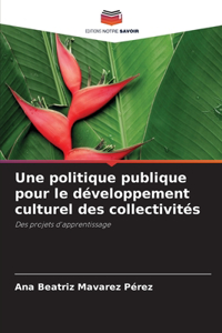 politique publique pour le développement culturel des collectivités