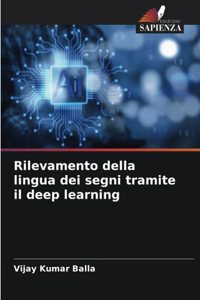 Rilevamento della lingua dei segni tramite il deep learning