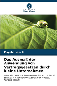 Ausmaß der Anwendung von Vertragsgesetzen durch kleine Unternehmen
