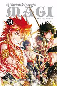 Magi El laberinto de la magia no 34/37